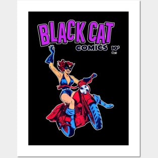 The Black Cat Rides Again! Posters and Art